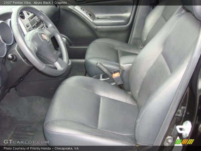 Abyss Black / Graphite 2007 Pontiac Vibe