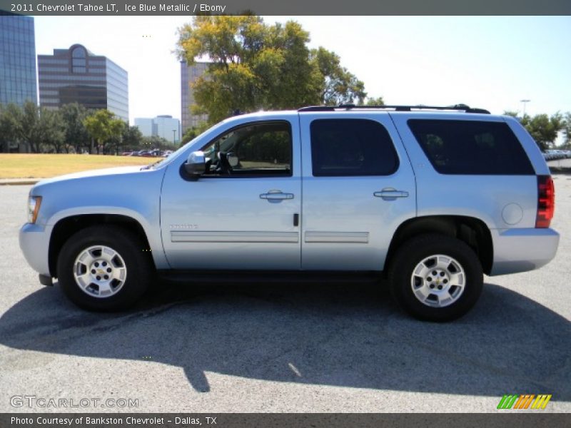 Ice Blue Metallic / Ebony 2011 Chevrolet Tahoe LT