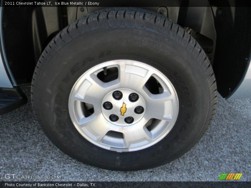 Ice Blue Metallic / Ebony 2011 Chevrolet Tahoe LT