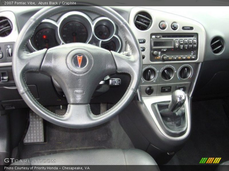 Abyss Black / Graphite 2007 Pontiac Vibe