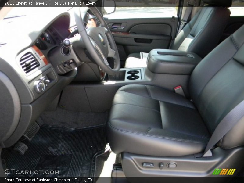 Ice Blue Metallic / Ebony 2011 Chevrolet Tahoe LT