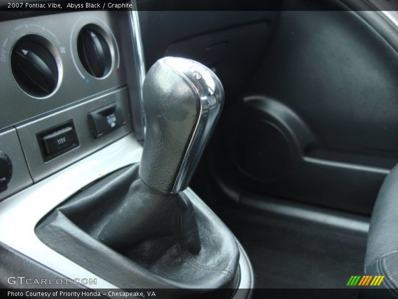Abyss Black / Graphite 2007 Pontiac Vibe