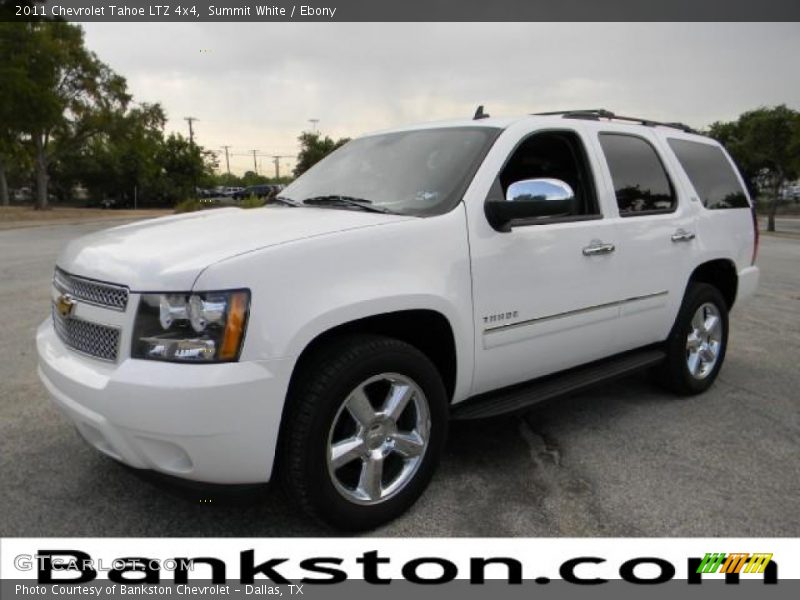 Summit White / Ebony 2011 Chevrolet Tahoe LTZ 4x4