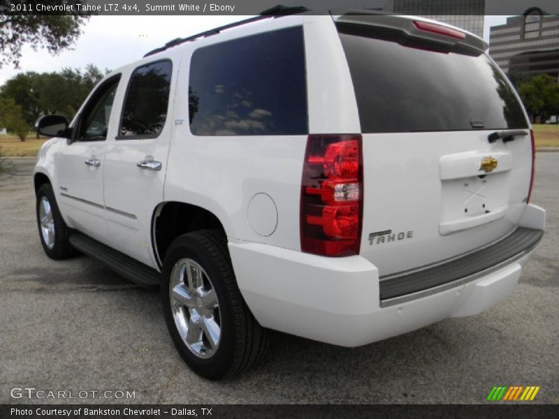 Summit White / Ebony 2011 Chevrolet Tahoe LTZ 4x4