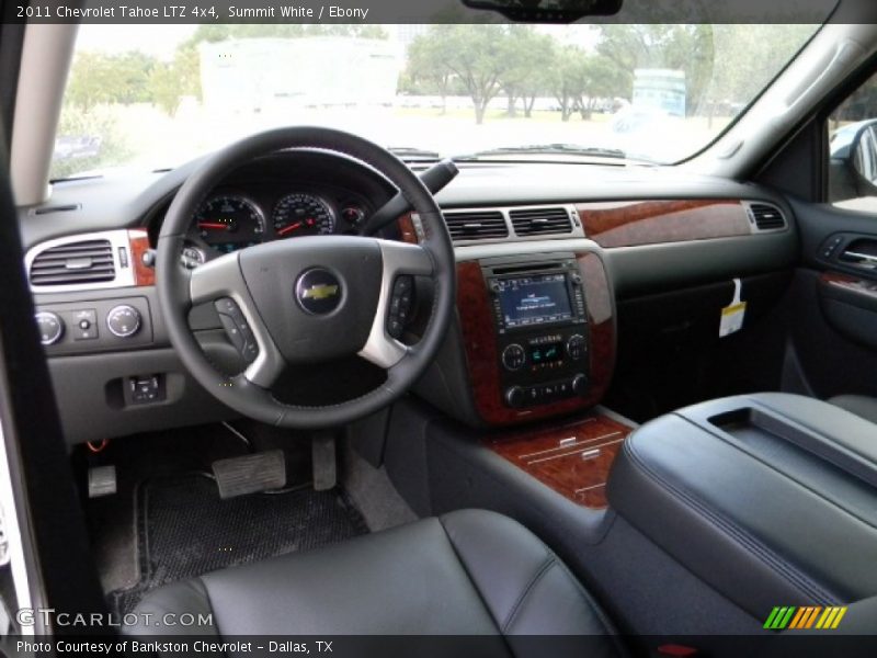 Summit White / Ebony 2011 Chevrolet Tahoe LTZ 4x4