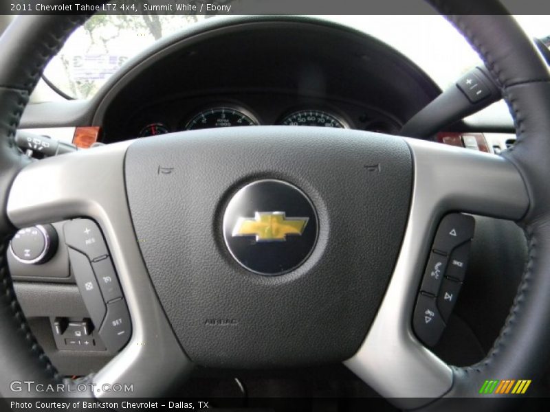 Summit White / Ebony 2011 Chevrolet Tahoe LTZ 4x4
