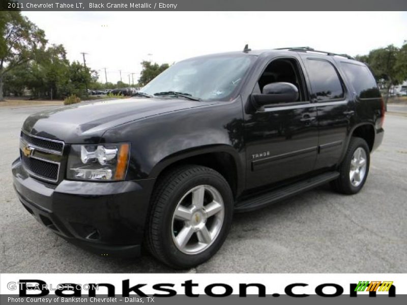 Black Granite Metallic / Ebony 2011 Chevrolet Tahoe LT