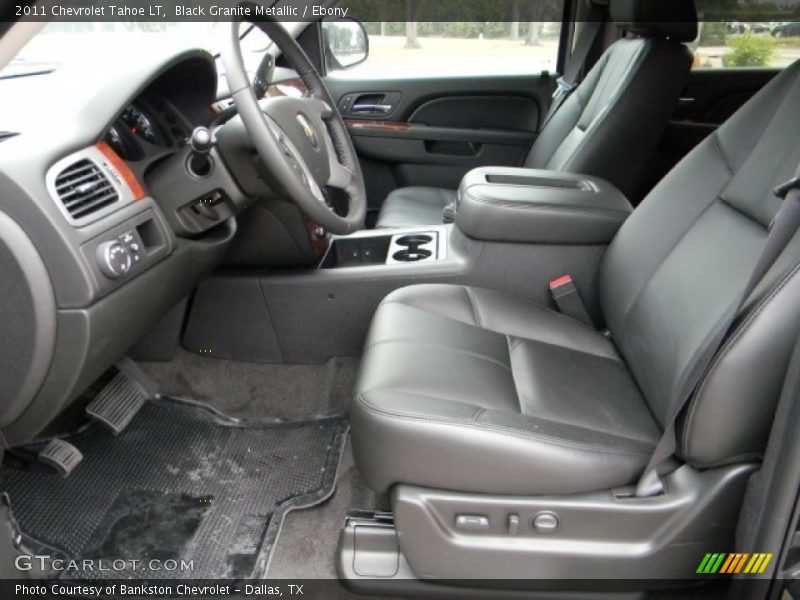 Black Granite Metallic / Ebony 2011 Chevrolet Tahoe LT