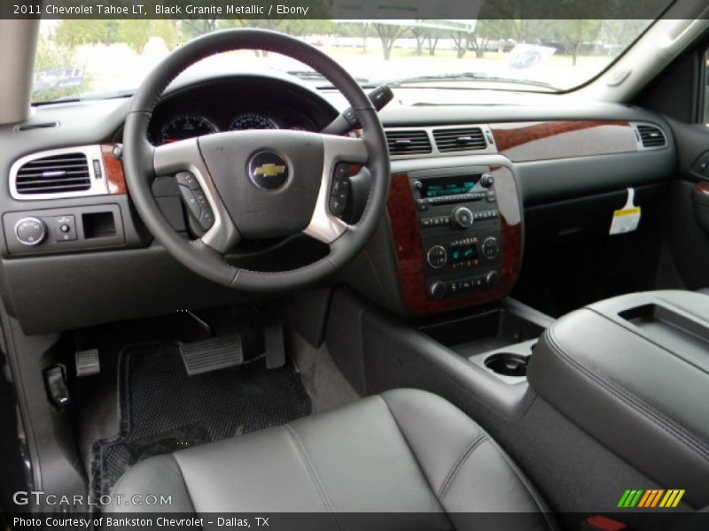 Black Granite Metallic / Ebony 2011 Chevrolet Tahoe LT