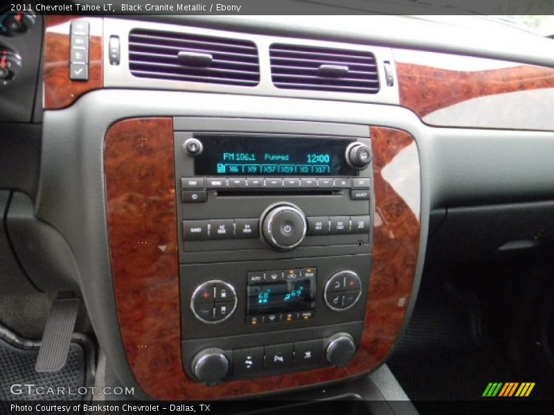 Black Granite Metallic / Ebony 2011 Chevrolet Tahoe LT