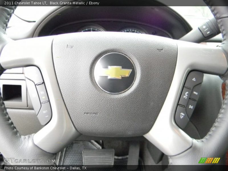 Black Granite Metallic / Ebony 2011 Chevrolet Tahoe LT