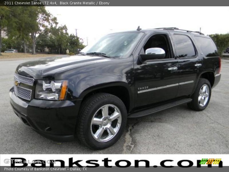 Black Granite Metallic / Ebony 2011 Chevrolet Tahoe LTZ 4x4