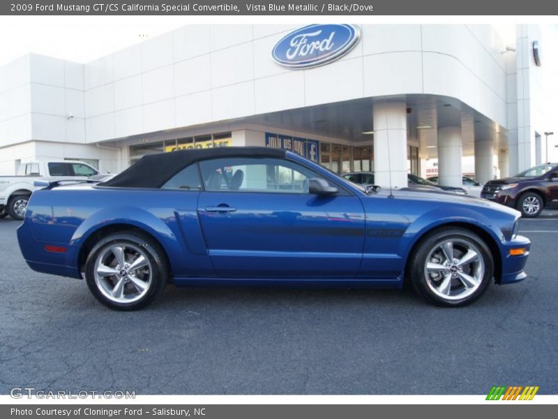  2009 Mustang GT/CS California Special Convertible Vista Blue Metallic