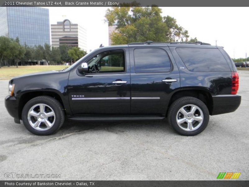 Black Granite Metallic / Ebony 2011 Chevrolet Tahoe LTZ 4x4