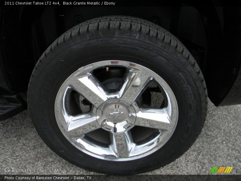 Black Granite Metallic / Ebony 2011 Chevrolet Tahoe LTZ 4x4