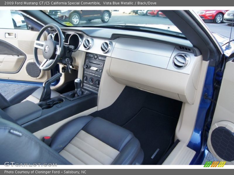 Dashboard of 2009 Mustang GT/CS California Special Convertible