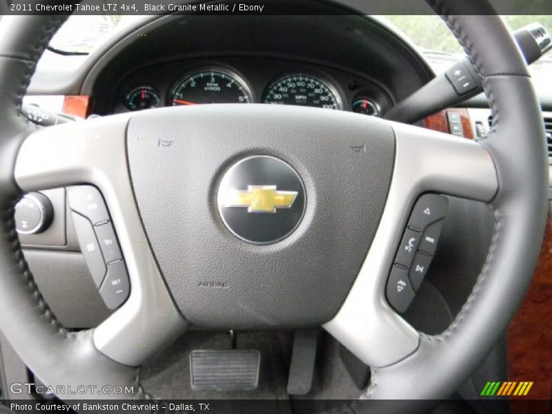 Black Granite Metallic / Ebony 2011 Chevrolet Tahoe LTZ 4x4