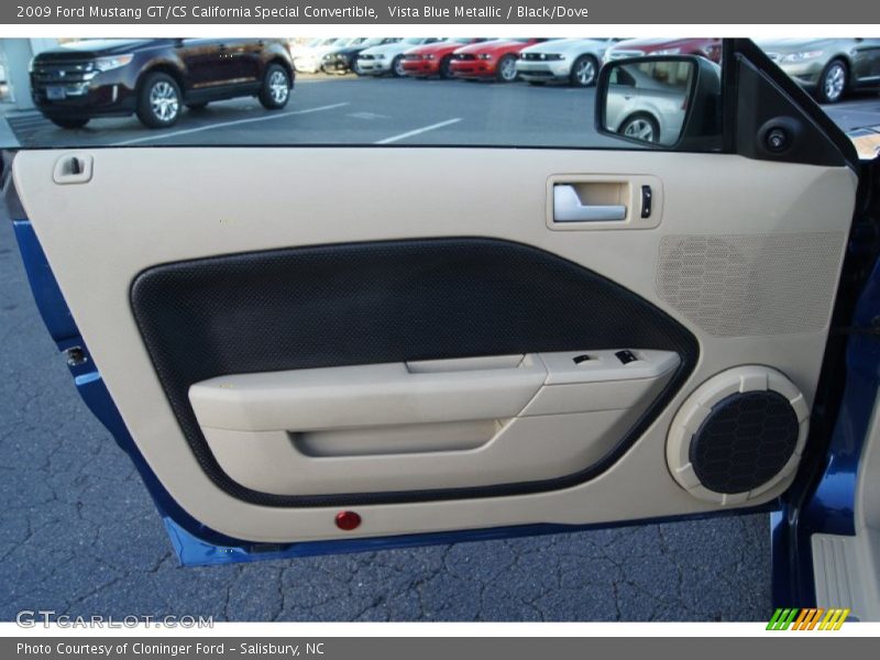 Door Panel of 2009 Mustang GT/CS California Special Convertible