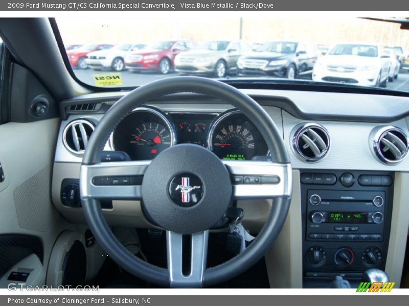  2009 Mustang GT/CS California Special Convertible Steering Wheel