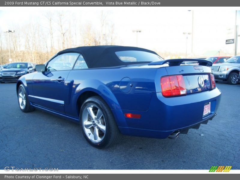  2009 Mustang GT/CS California Special Convertible Vista Blue Metallic