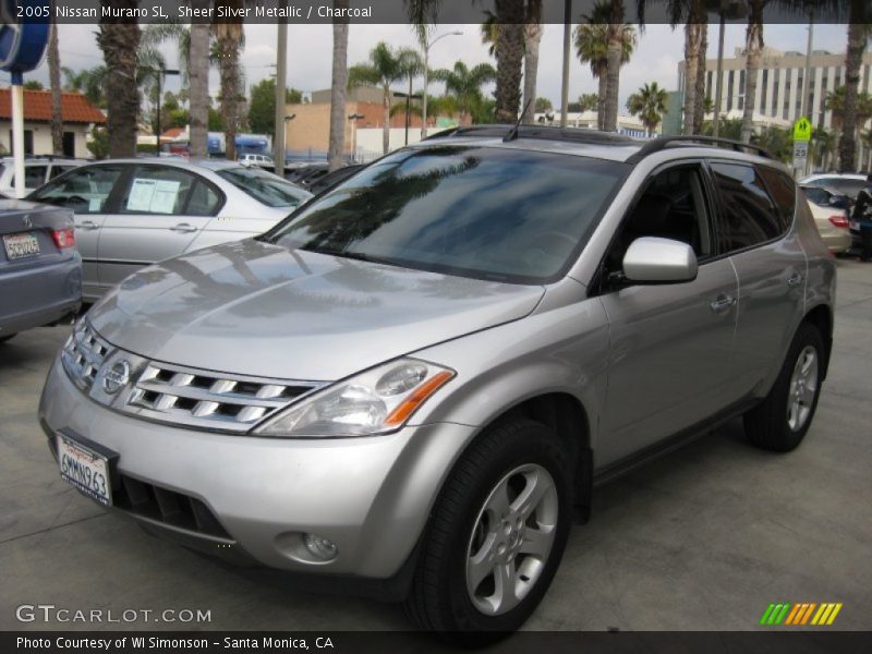 Sheer Silver Metallic / Charcoal 2005 Nissan Murano SL