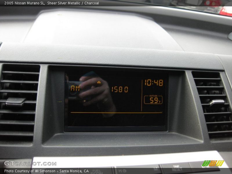 Sheer Silver Metallic / Charcoal 2005 Nissan Murano SL