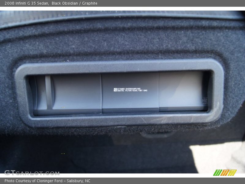 Black Obsidian / Graphite 2008 Infiniti G 35 Sedan