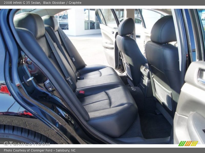 Black Obsidian / Graphite 2008 Infiniti G 35 Sedan