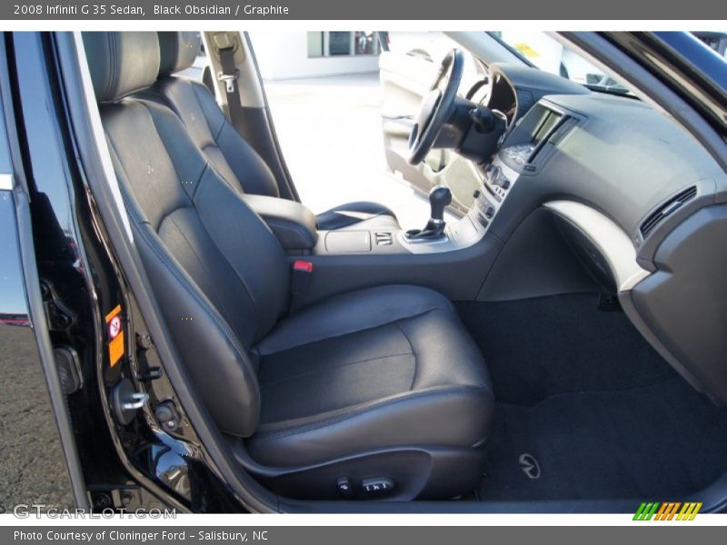 Black Obsidian / Graphite 2008 Infiniti G 35 Sedan