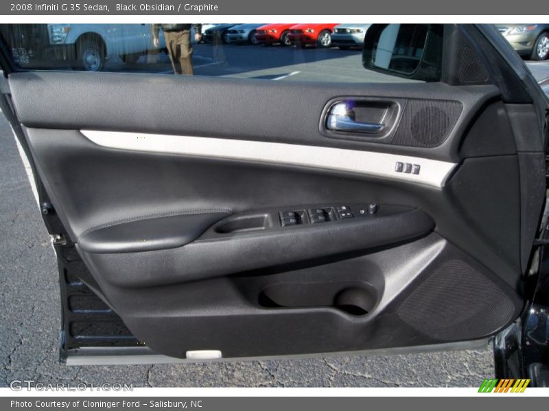 Black Obsidian / Graphite 2008 Infiniti G 35 Sedan