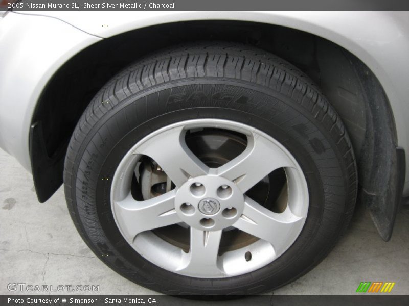 Sheer Silver Metallic / Charcoal 2005 Nissan Murano SL