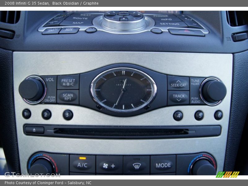 Black Obsidian / Graphite 2008 Infiniti G 35 Sedan