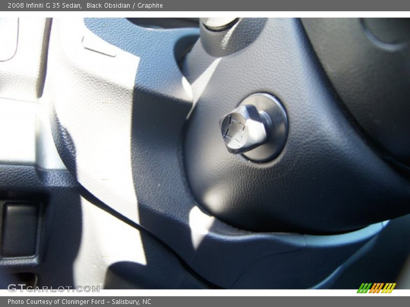 Black Obsidian / Graphite 2008 Infiniti G 35 Sedan