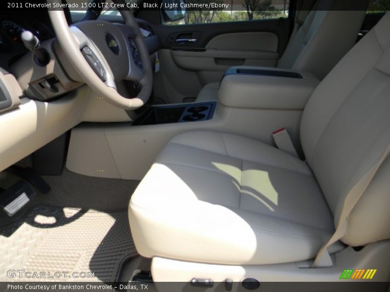 Black / Light Cashmere/Ebony 2011 Chevrolet Silverado 1500 LTZ Crew Cab
