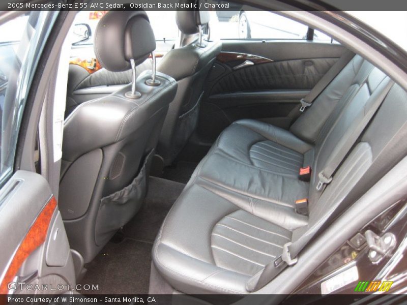  2005 E 55 AMG Sedan Charcoal Interior