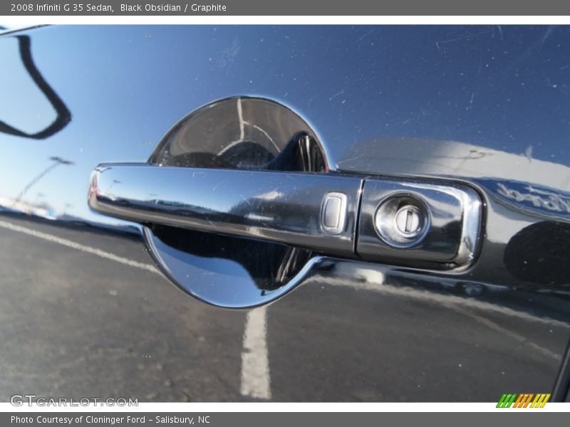 Black Obsidian / Graphite 2008 Infiniti G 35 Sedan