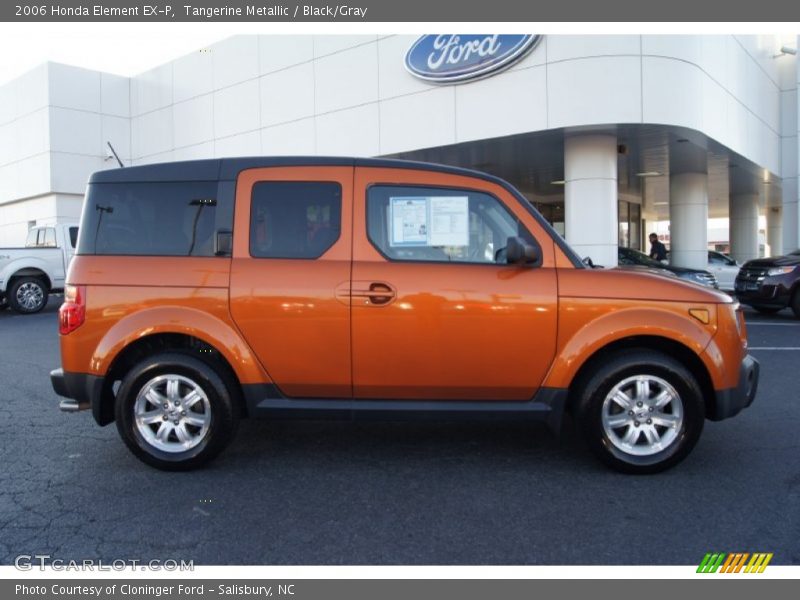 Tangerine Metallic / Black/Gray 2006 Honda Element EX-P