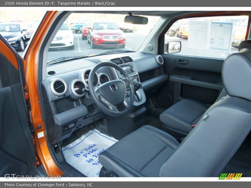 Tangerine Metallic / Black/Gray 2006 Honda Element EX-P