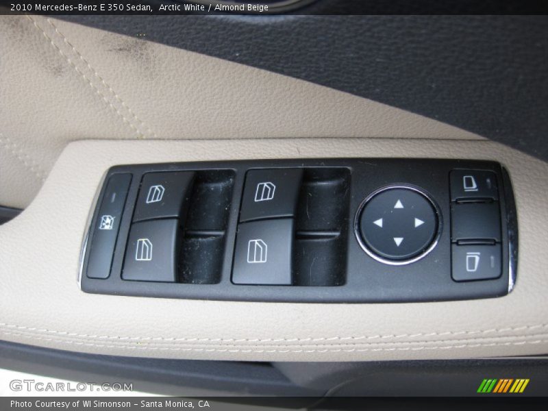 Arctic White / Almond Beige 2010 Mercedes-Benz E 350 Sedan