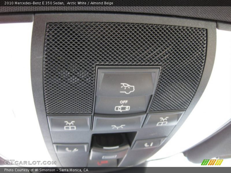 Arctic White / Almond Beige 2010 Mercedes-Benz E 350 Sedan