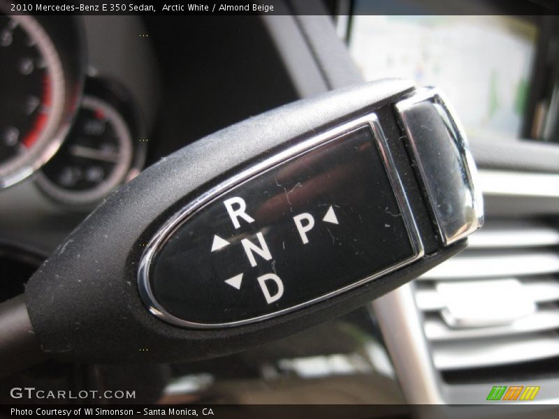 Arctic White / Almond Beige 2010 Mercedes-Benz E 350 Sedan