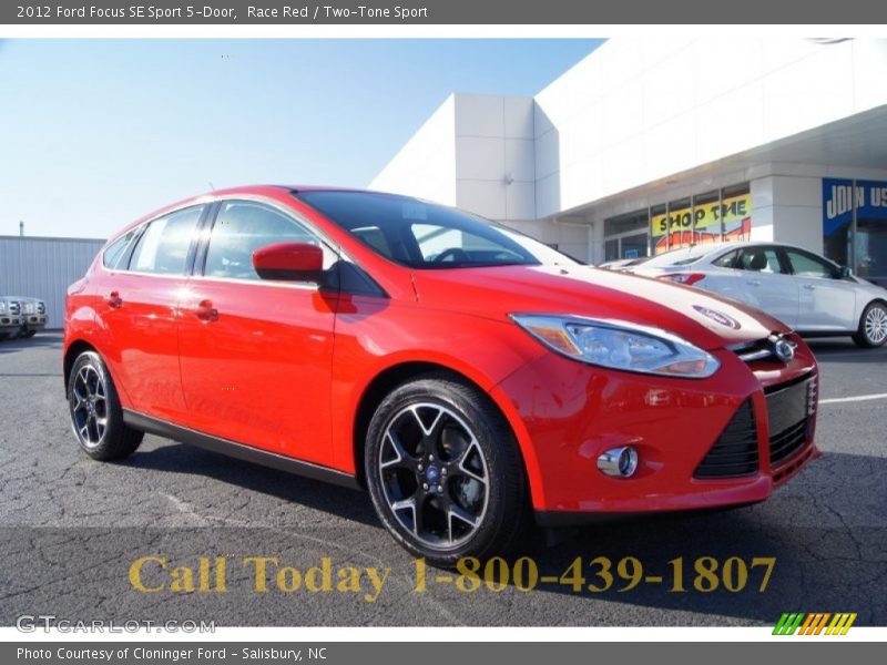 Race Red / Two-Tone Sport 2012 Ford Focus SE Sport 5-Door