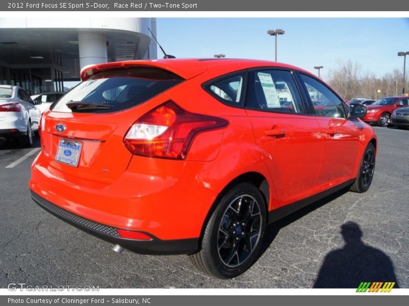 Race Red / Two-Tone Sport 2012 Ford Focus SE Sport 5-Door