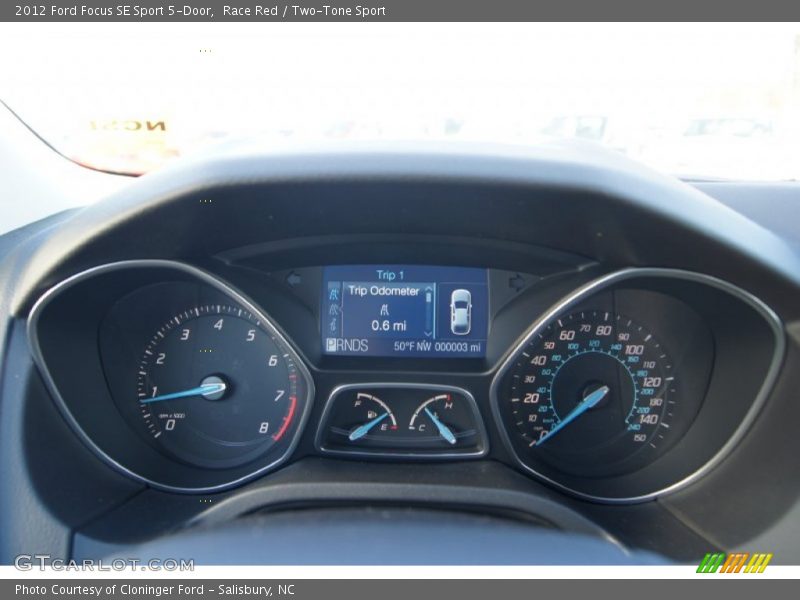  2012 Focus SE Sport 5-Door SE Sport 5-Door Gauges