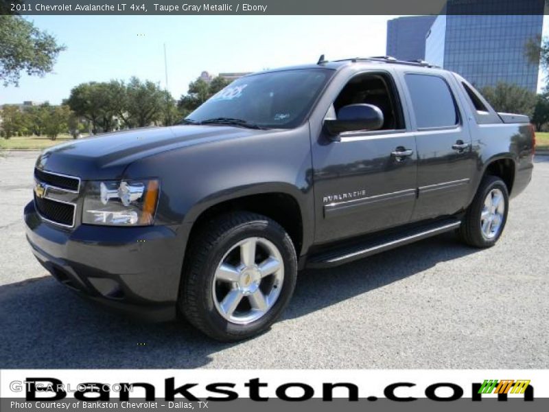 Taupe Gray Metallic / Ebony 2011 Chevrolet Avalanche LT 4x4