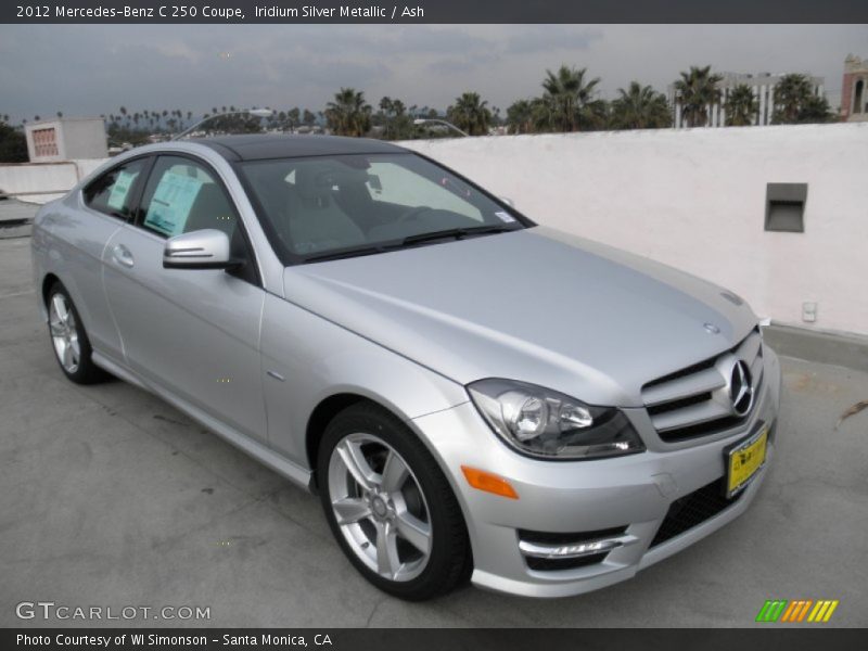 Iridium Silver Metallic / Ash 2012 Mercedes-Benz C 250 Coupe