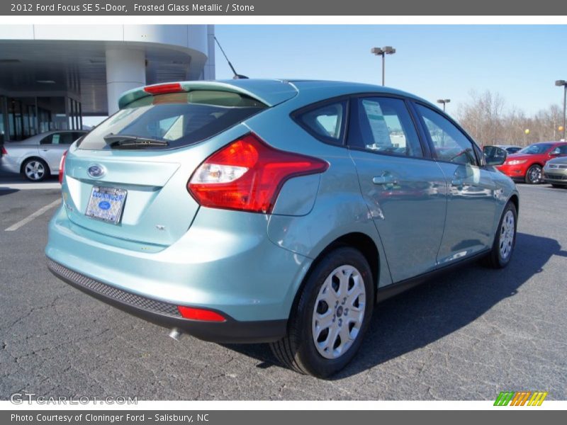 Frosted Glass Metallic / Stone 2012 Ford Focus SE 5-Door