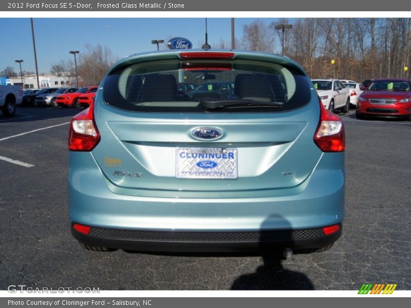 Frosted Glass Metallic / Stone 2012 Ford Focus SE 5-Door