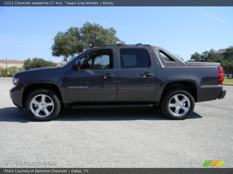 Taupe Gray Metallic / Ebony 2011 Chevrolet Avalanche LT 4x4