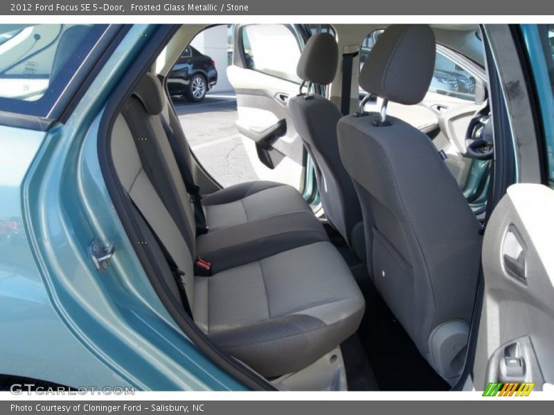 Frosted Glass Metallic / Stone 2012 Ford Focus SE 5-Door
